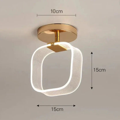 KreativGlow - Slim LED Ceiling Lamp 