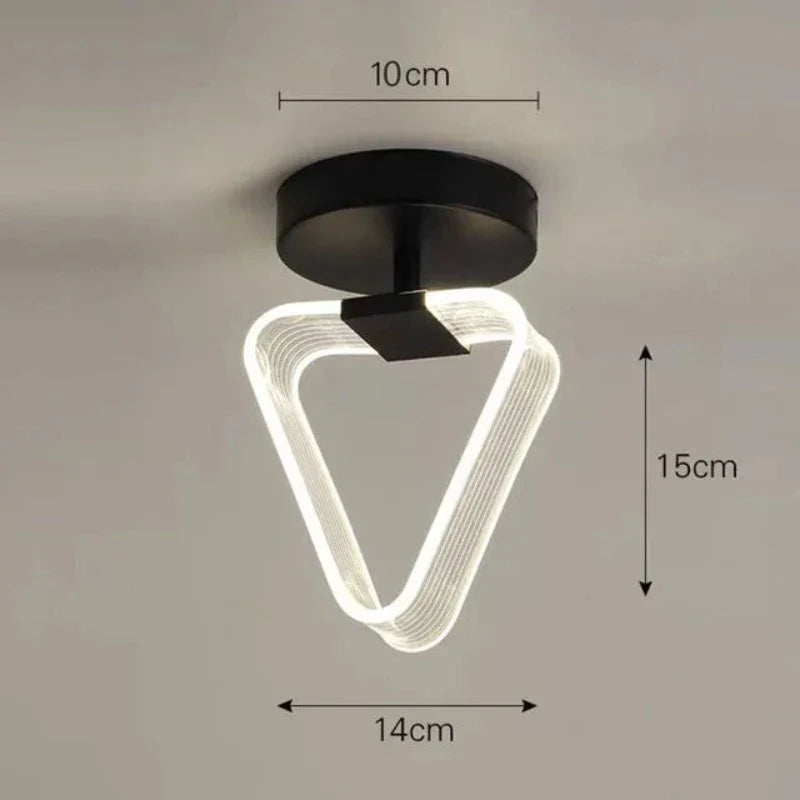 KreativGlow - Slim LED Ceiling Lamp 