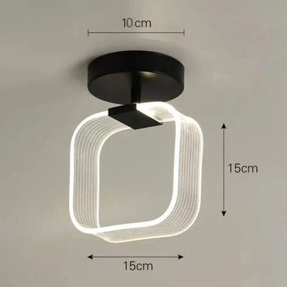 KreativGlow - Slim LED Ceiling Lamp 