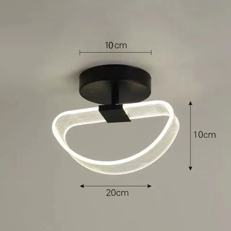 KreativGlow - Slim LED Ceiling Lamp 