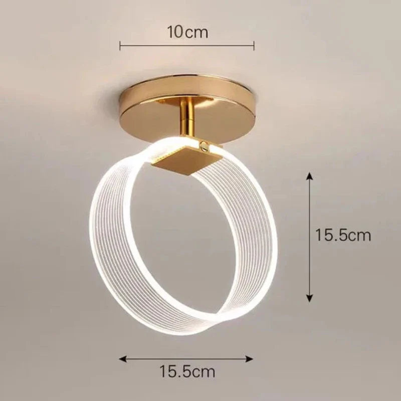 KreativGlow - Slim LED Ceiling Lamp 