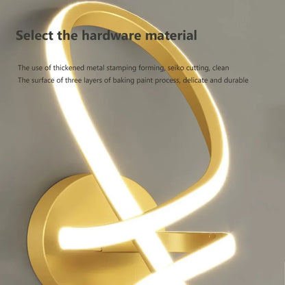 MinimalistGlow - Minimalistische LED Wandlamp