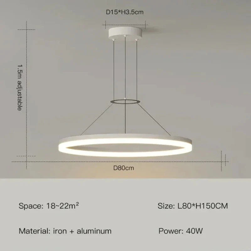 ChicRadiance - Slim Pendant Lamp 