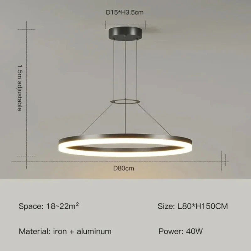 ChicRadiance - Slim Pendant Lamp 