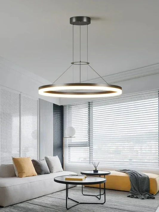 ElegantLight – Contemporary Extended Pendant Lamp 