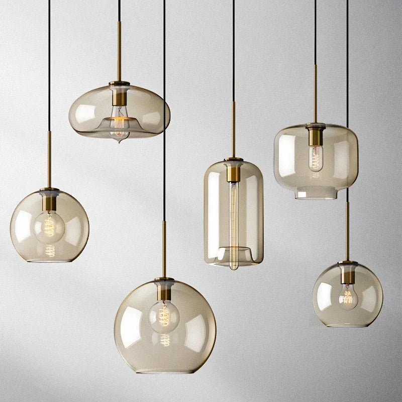 LoftLuxe - Scandinavian Glass Pendant Lamp