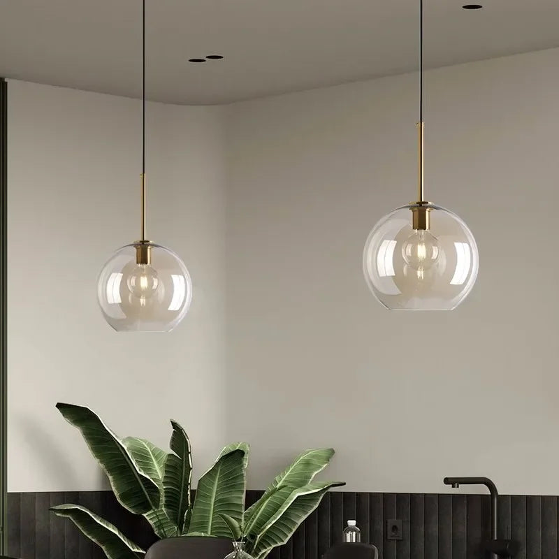 LoftLuxe - Scandinavian Glass Pendant Lamp