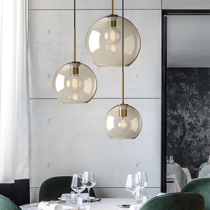 GlasNord - Elegant Scandinavian Pendant Lamp 