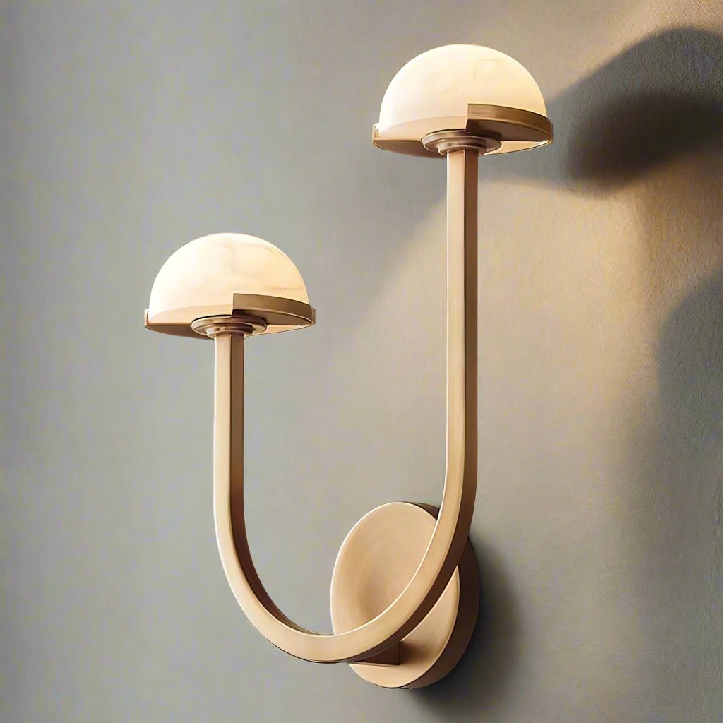 MushroomGlow - Natural Alabaster Lighting