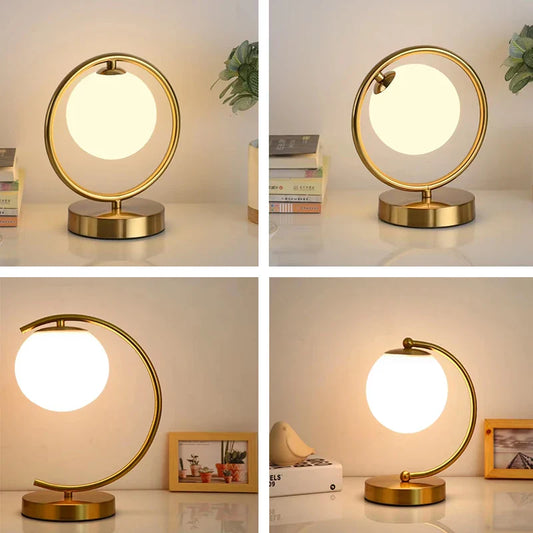 OrbGlow - Table Lamp with Glass Ball