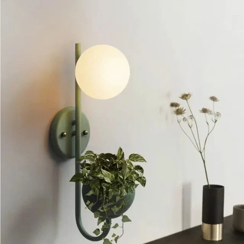 OpulentSphere - Scandinavische Wandlamp