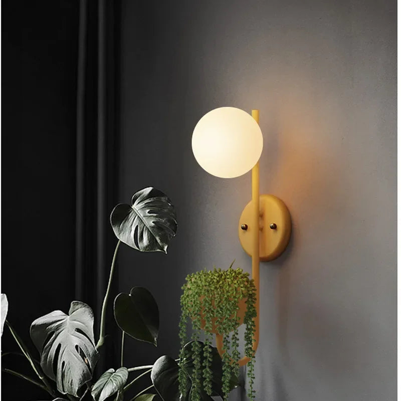 OpulentSphere - Scandinavische Wandlamp