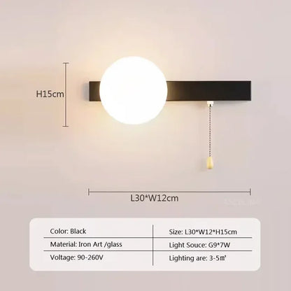 ZenithNook - Scandinavian Wall Lamp 