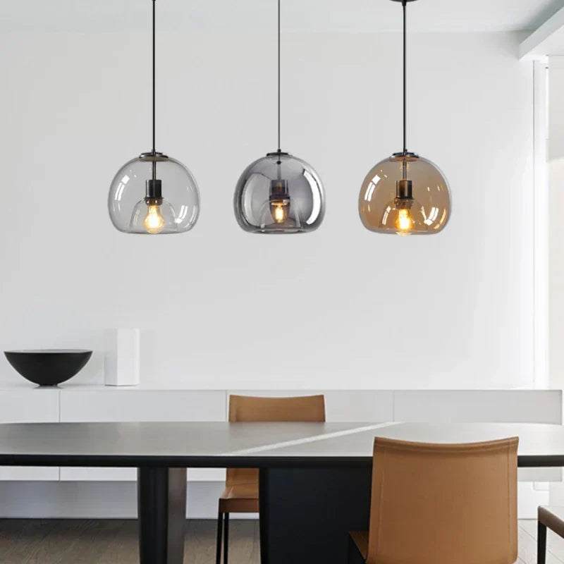 LuxeLicht - Elegant Glass Pendant Lamp