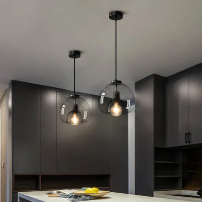 LuxeLicht - Elegant Glass Pendant Lamp