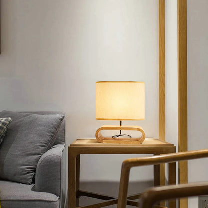 NordicWood - Table lamp made of Scandinavian wood