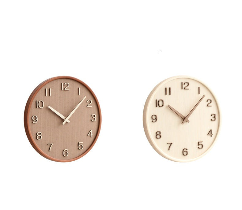 GlowWood - Stylish wooden wall clock for your home