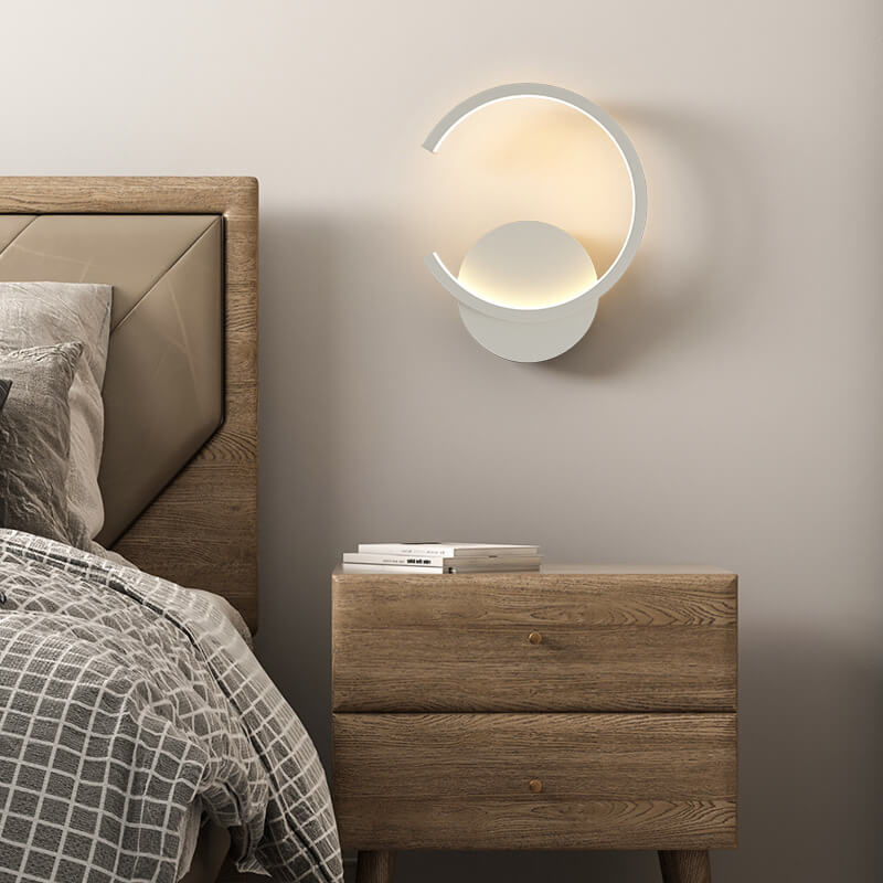 Luminex - Modern LED wall lamp with minimalist circular design 