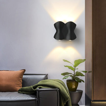 Solara - Modern waterproof LED outdoor wall lights made of aluminum 