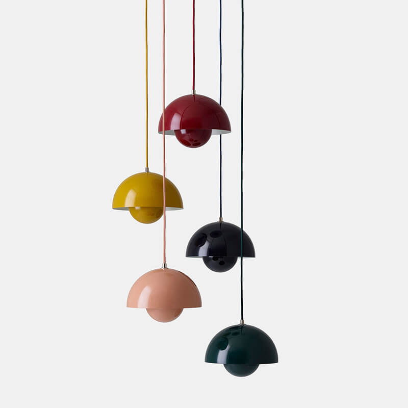 Halfronde Scandinavische Hanglamp Macaron