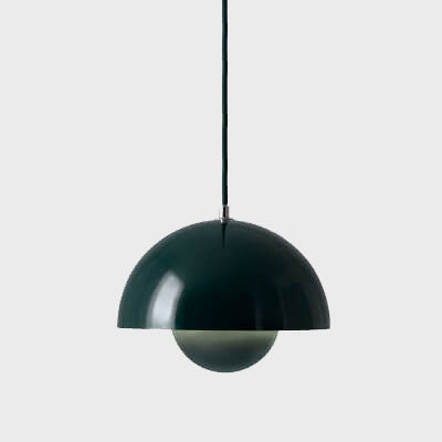 Semi-circular Scandinavian hanging lamp Macaron 