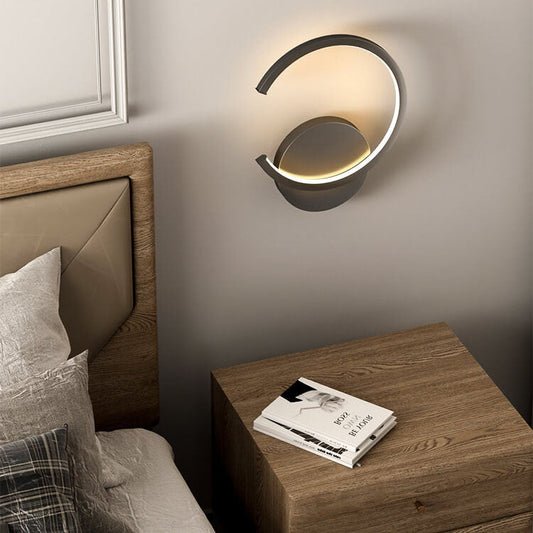 Luminex - Modern LED wall lamp with minimalist circular design 