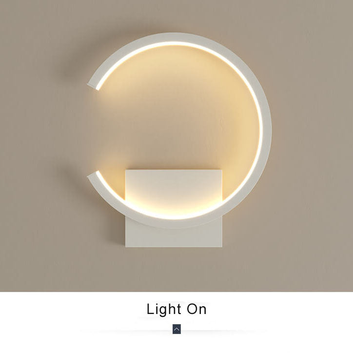 Luminex - Modern LED wall lamp with minimalist circular design 