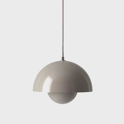 Halfronde Scandinavische Hanglamp Macaron