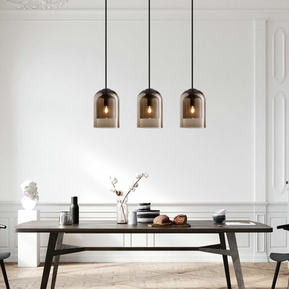 AiryLight – Minimalist glass pendant lamp 