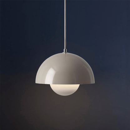 Semi-circular Scandinavian hanging lamp Macaron 