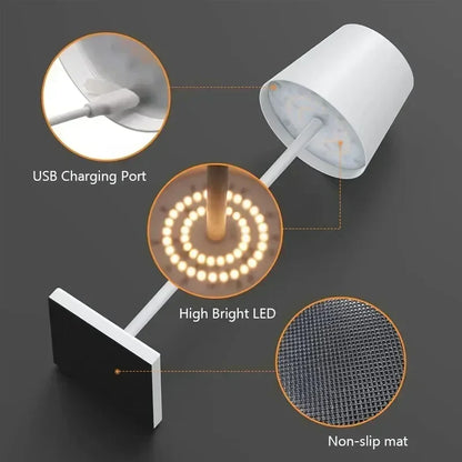 EnergyGlow - Rechargeable Table Lamp 