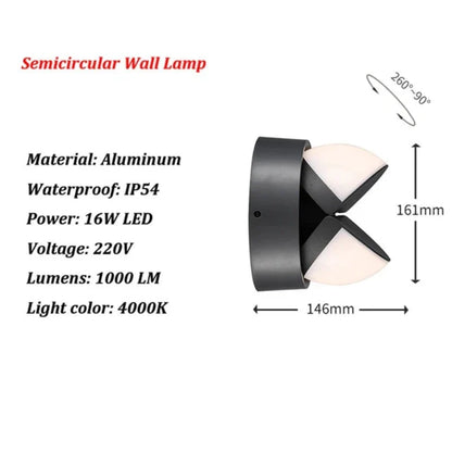 PathGlow - Modern LED Outdoor Wall Lamp