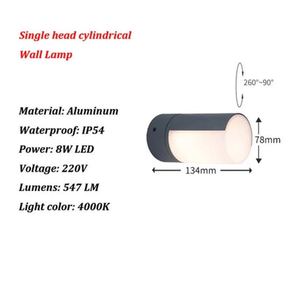 PathGlow - Modern LED Outdoor Wall Lamp