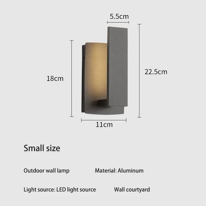 EcoScape - Minimalist Waterproof Wall Lamp