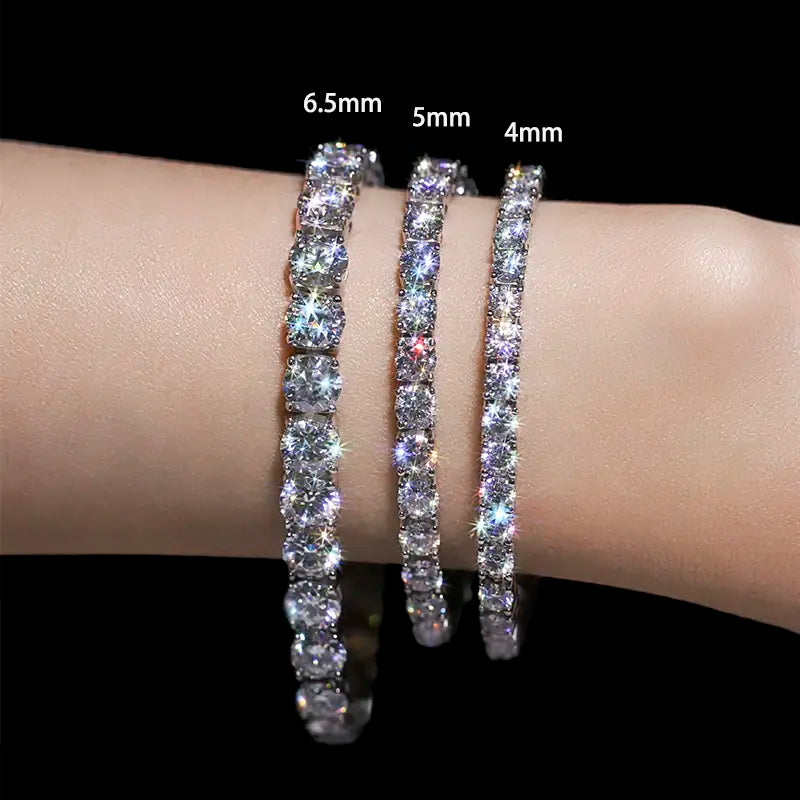 Beautiful Bracelet with Zircon Stones