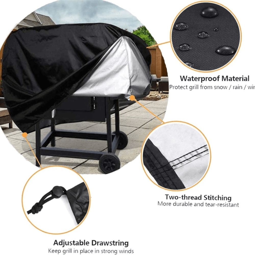 Weatherproof Grill Cover | For Large and Small Barbecues 