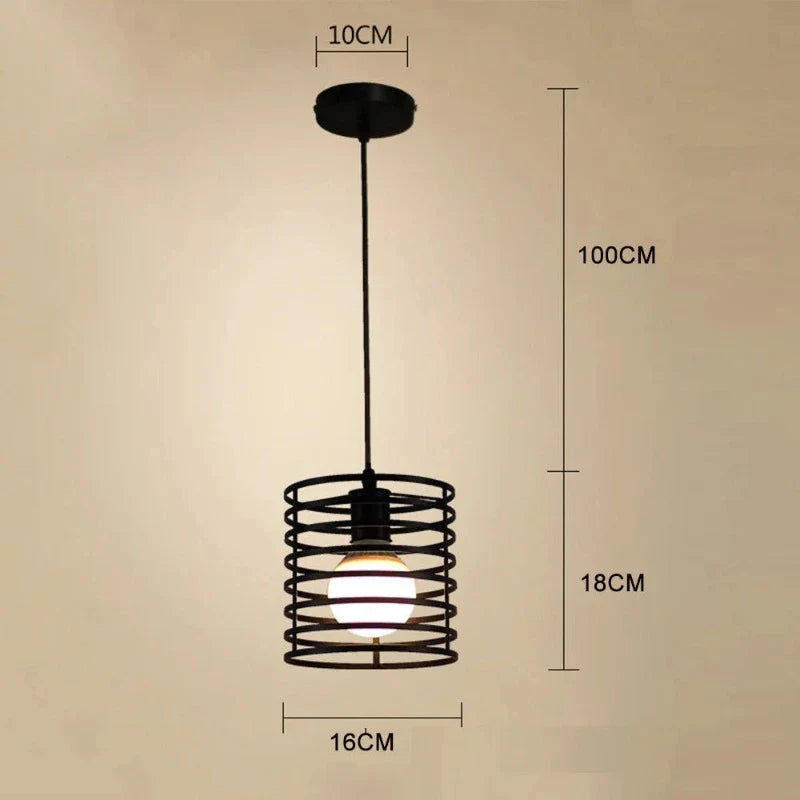 VintageEnthusiasts - Retro Pendant Lamp