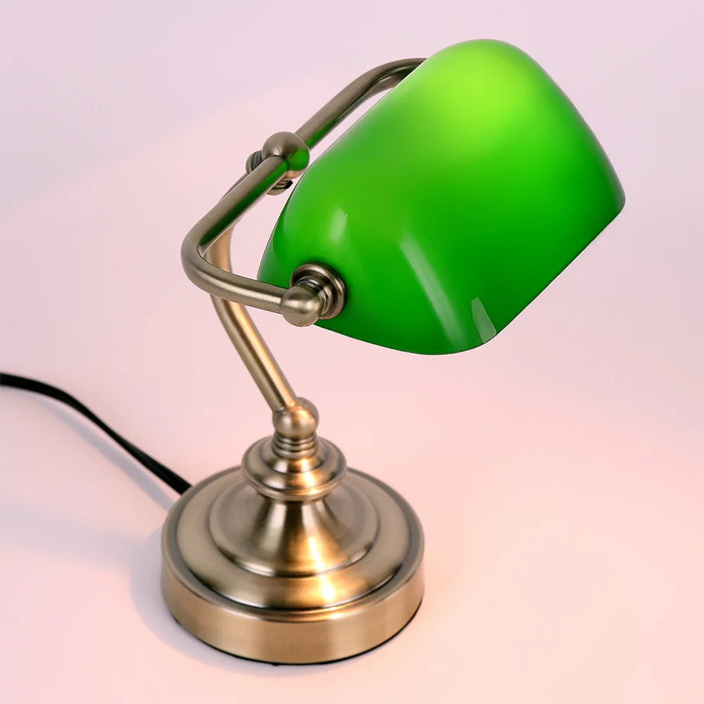 NostalGlow - Retro Mini Desk Lamp 