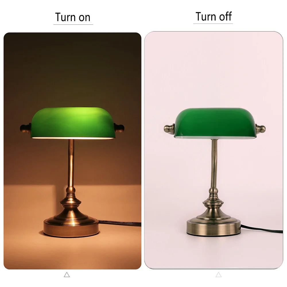 NostalGlow - Retro Mini Bureau Lamp