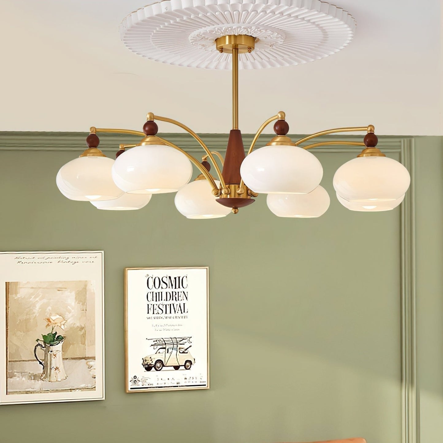 VintageLight - Lustre for a Retro and Sophisticated Atmosphere