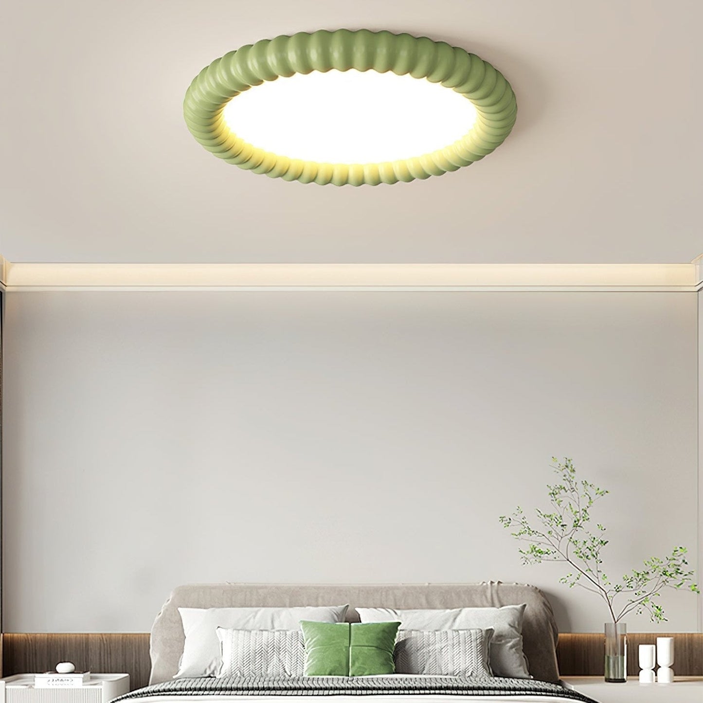 Ripple – Modern Halo Ceiling Lamp