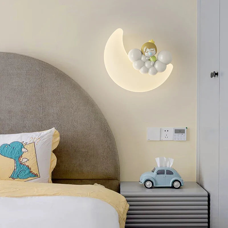 OpulentAura - Wall lamp Moon