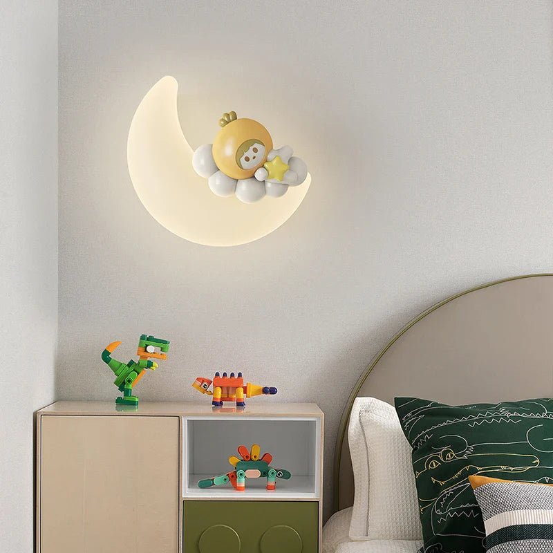 OpulentAura - Wall lamp Moon