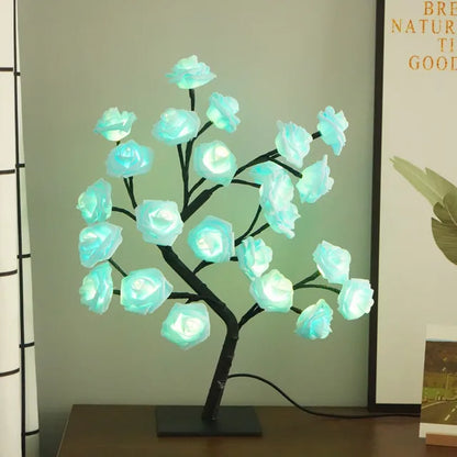 RadianceBloom - Rose Flower Tree Lamp