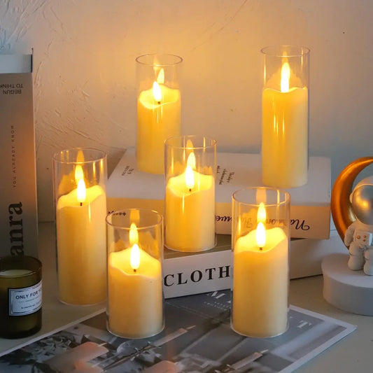 Auraflame - Flameless Electric Candles Made of Acrylic 