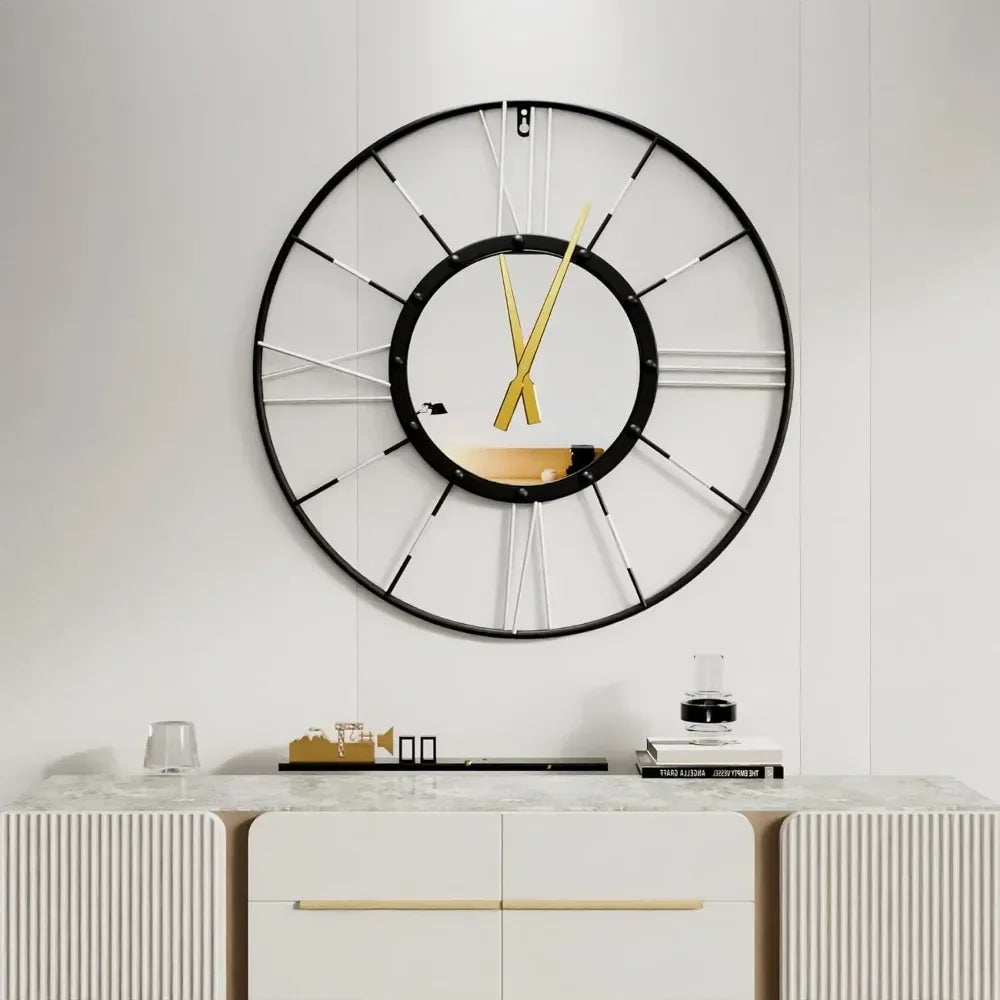 MetalDesign – Modern Wall Clock for Interior Decoration 