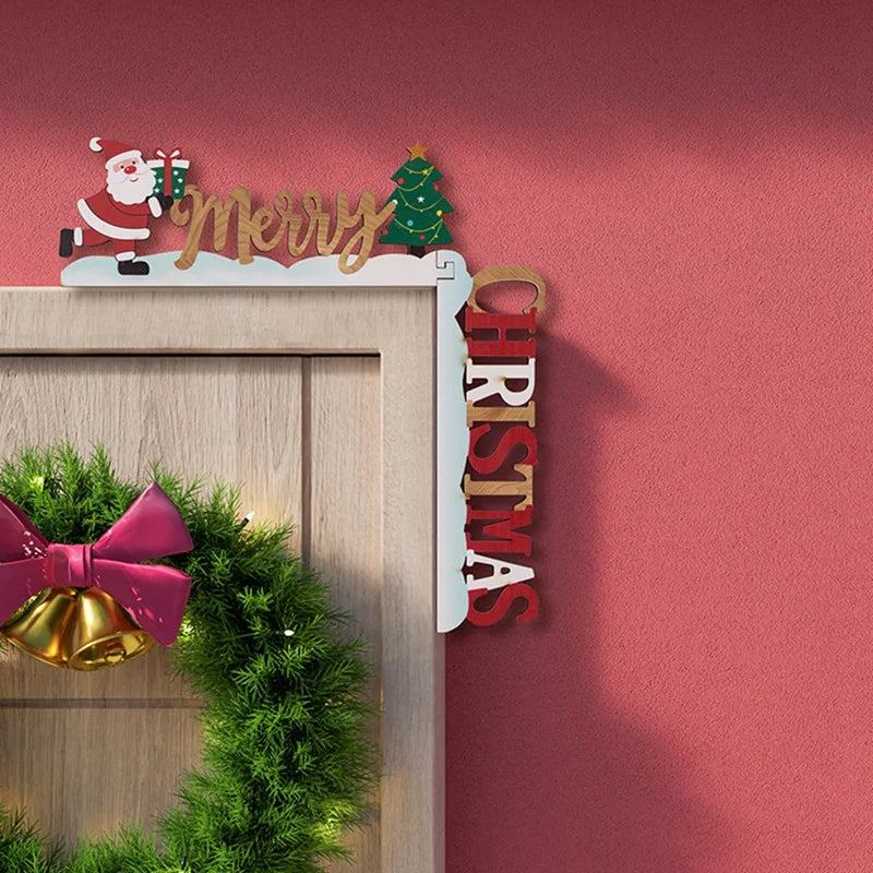 OrnementFestif - Wooden Decorative Frame for Christmas