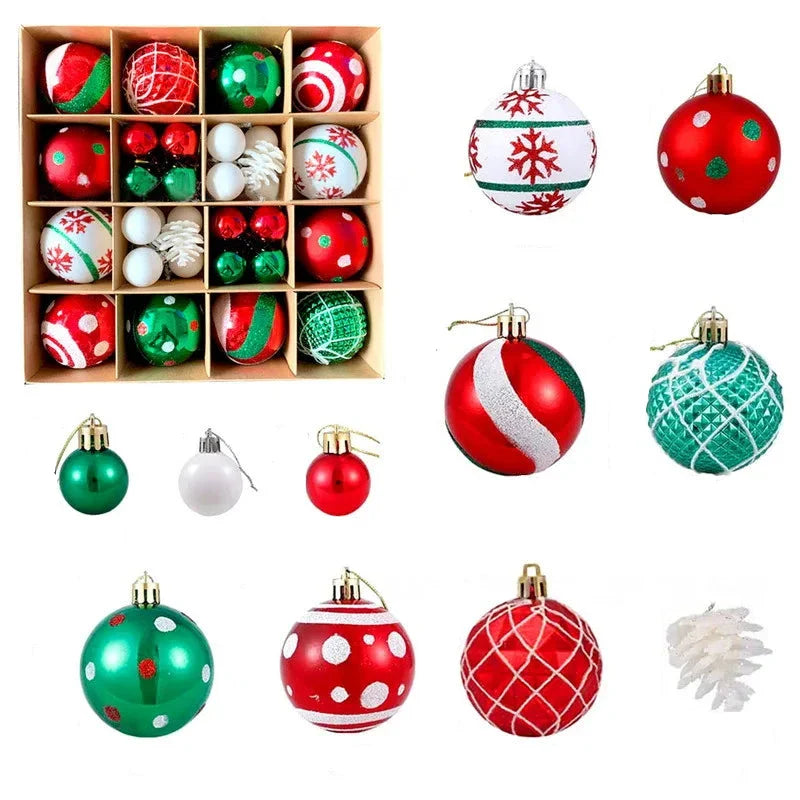 MulticolorTreeBalls - Multicolored Christmas Balls