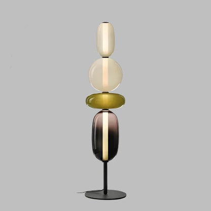 ChromaLuxe - Designer Floor Lamp with Color Accents