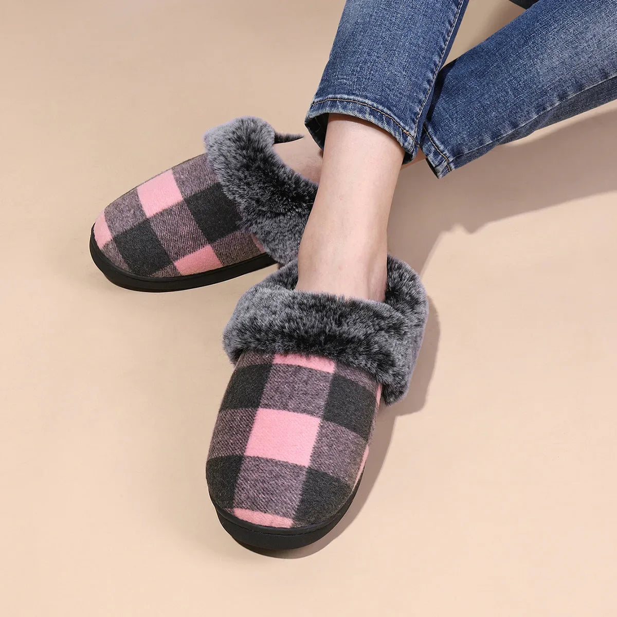 ThickWarmth - Non-slip Winter Slippers 